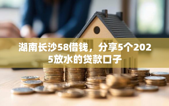 湖南长沙58借钱，分享5个2025放水的贷款口子