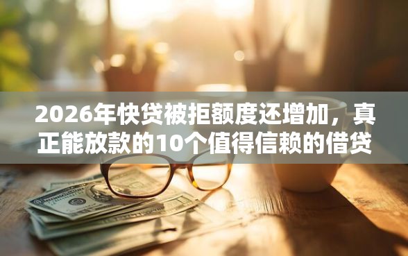 2026年快贷被拒额度还增加，真正能放款的10个值得信赖的借贷平台推荐
