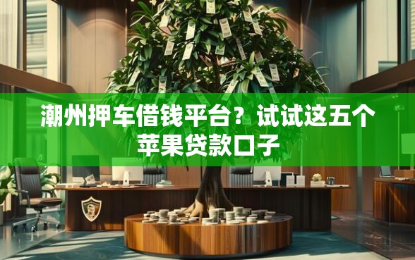 潮州押车借钱平台？试试这五个苹果贷款口子