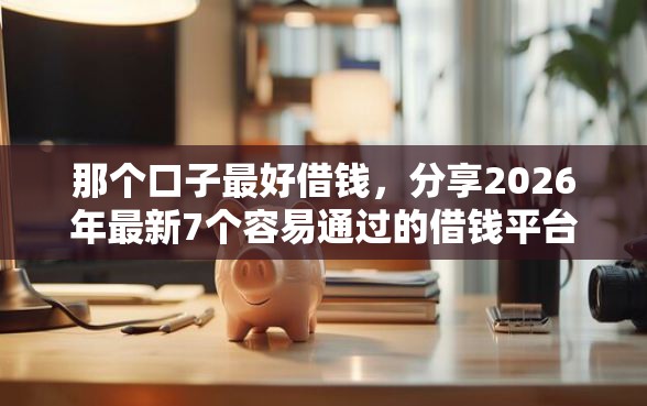 那个口子最好借钱，分享2026年最新7个容易通过的借钱平台