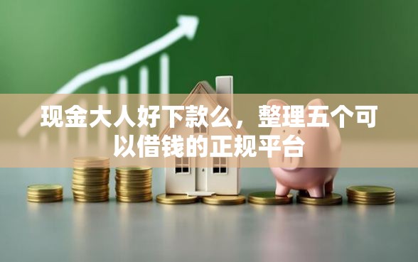 现金大人好下款么，整理五个可以借钱的正规平台