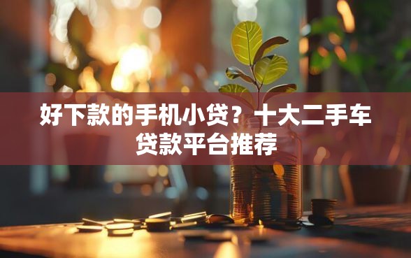 好下款的手机小贷？十大二手车贷款平台推荐