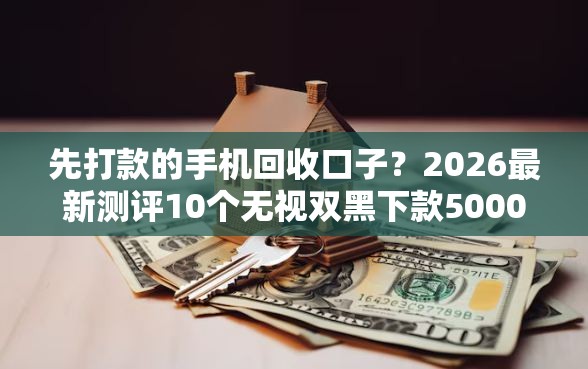 先打款的手机回收口子？2026最新测评10个无视双黑下款5000的口子