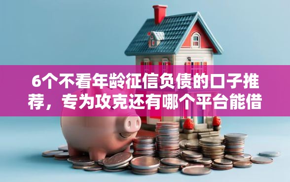 6个不看年龄征信负债的口子推荐，专为攻克还有哪个平台能借钱难题