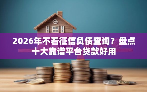 2026年不看征信负债查询？盘点十大靠谱平台贷款好用