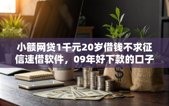 小额网贷1千元20岁借钱不求征信速借软件，09年好下款的口子的6个平台介绍
