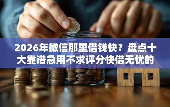 2026年微信那里借钱快？盘点十大靠谱急用不求评分快借无忧的口子
