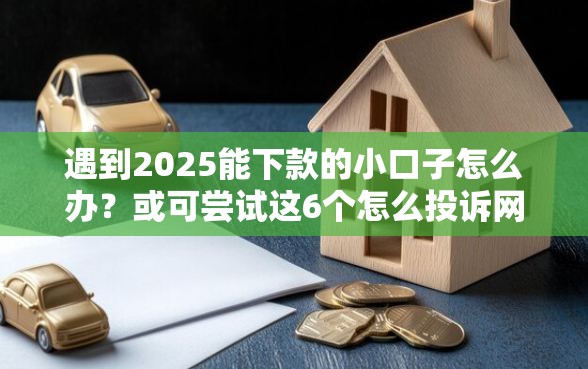遇到2025能下款的小口子怎么办？或可尝试这6个怎么投诉网贷平台