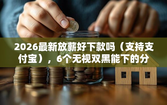 2026最新放薪好下款吗（支持支付宝），6个无视双黑能下的分期贷无私分享