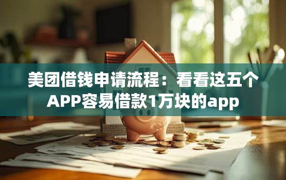 美团借钱申请流程：看看这五个APP容易借款1万块的app