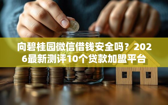 向碧桂园微信借钱安全吗？2026最新测评10个贷款加盟平台