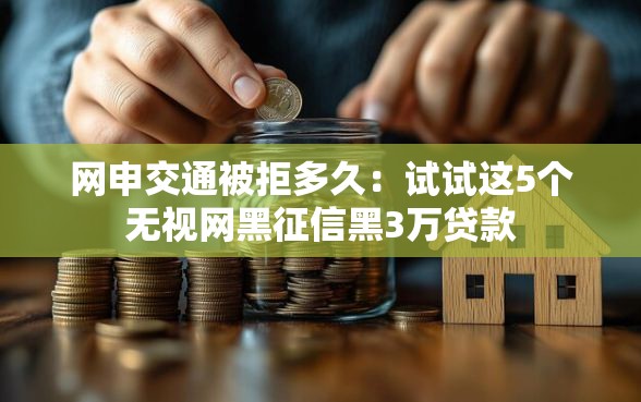 网申交通被拒多久：试试这5个无视网黑征信黑3万贷款