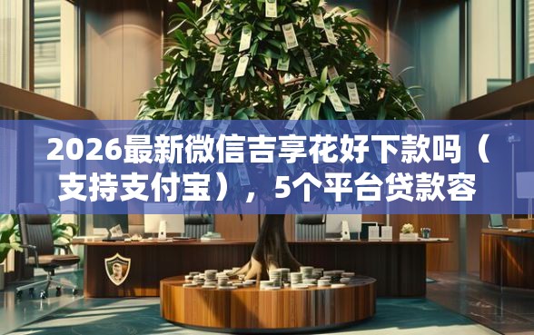 2026最新微信吉享花好下款吗（支持支付宝），5个平台贷款容易通过无私分享