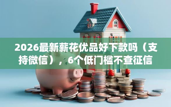 2026最新薪花优品好下款吗（支持微信），6个低门槛不查征信的app无私分享
