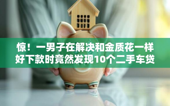 惊！一男子在解决和金质花一样好下款时竟然发现10个二手车贷款平台好，事后分享了出来