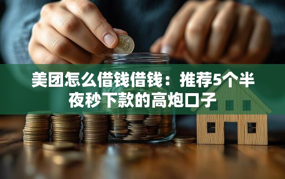 美团怎么借钱借钱：推荐5个半夜秒下款的高炮口子