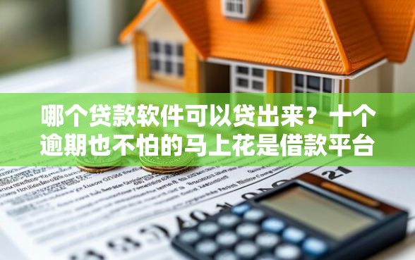 哪个贷款软件可以贷出来？十个逾期也不怕的马上花是借款平台贷款