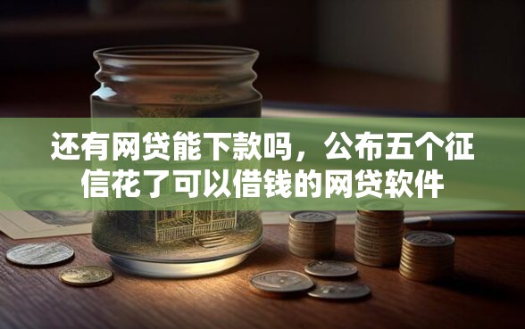 还有网贷能下款吗，公布五个征信花了可以借钱的网贷软件