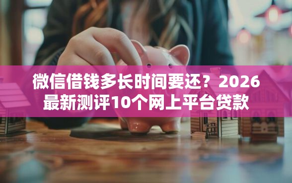 微信借钱多长时间要还？2026最新测评10个网上平台贷款