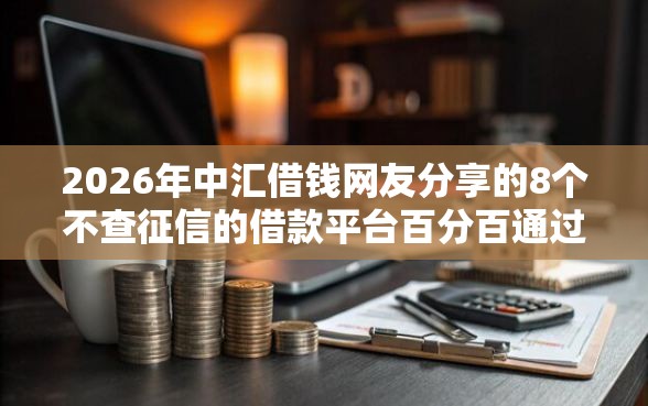 2026年中汇借钱网友分享的8个不查征信的借款平台百分百通过我觉得不错！