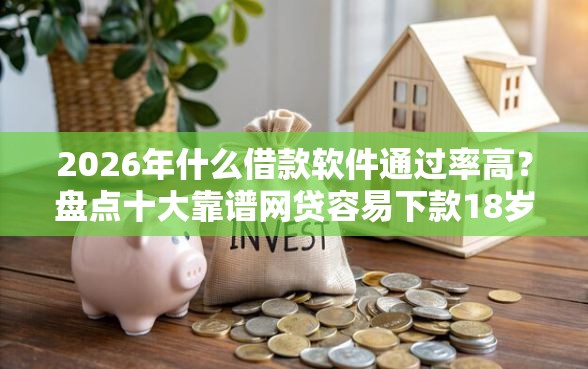 2026年什么借款软件通过率高？盘点十大靠谱网贷容易下款18岁的平台