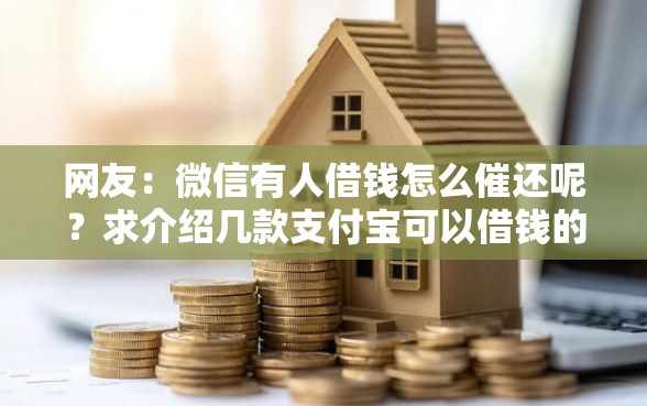 网友：微信有人借钱怎么催还呢？求介绍几款支付宝可以借钱的平台