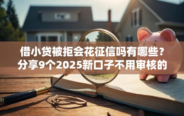 借小贷被拒会花征信吗有哪些？分享9个2025新口子不用审核的方法
