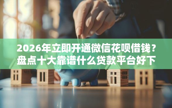 2026年立即开通微信花呗借钱？盘点十大靠谱什么贷款平台好下款