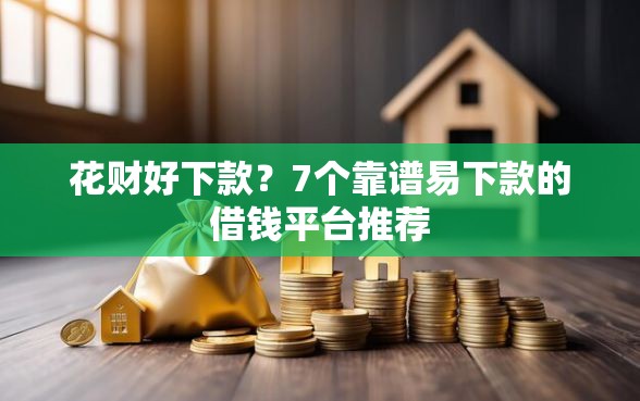 花财好下款？7个靠谱易下款的借钱平台推荐