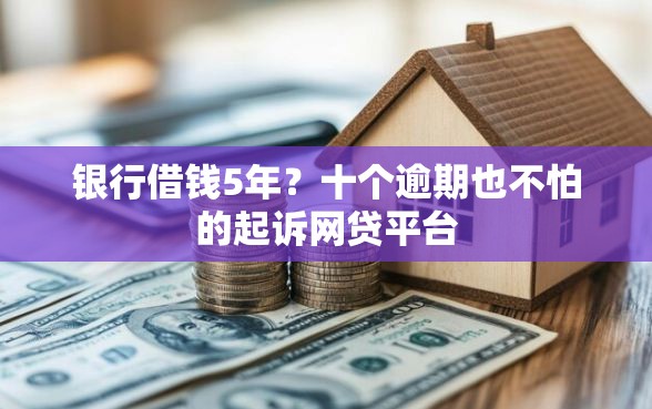 银行借钱5年？十个逾期也不怕的起诉网贷平台