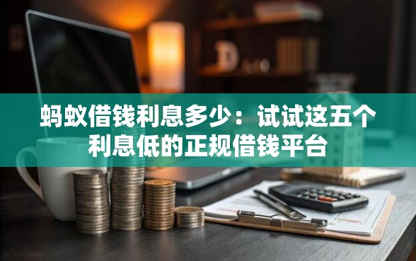 蚂蚁借钱利息多少：试试这五个利息低的正规借钱平台