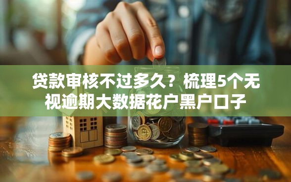 贷款审核不过多久？梳理5个无视逾期大数据花户黑户口子