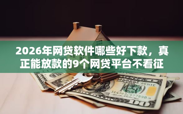 2026年网贷软件哪些好下款，真正能放款的9个网贷平台不看征信马上通过的推荐