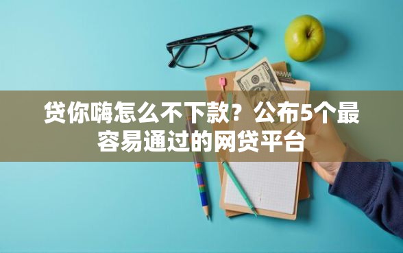 贷你嗨怎么不下款？公布5个最容易通过的网贷平台