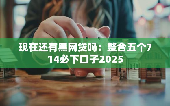 现在还有黑网贷吗：整合五个714必下口子2025