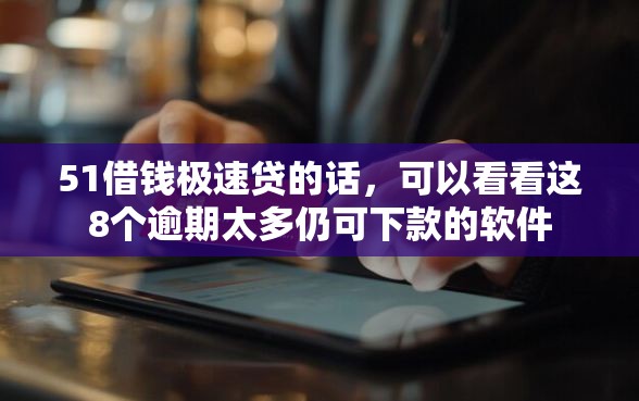 51借钱极速贷的话，可以看看这8个逾期太多仍可下款的软件