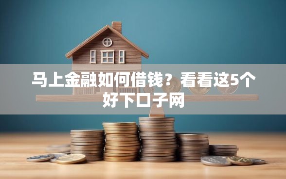 马上金融如何借钱？看看这5个好下口子网
