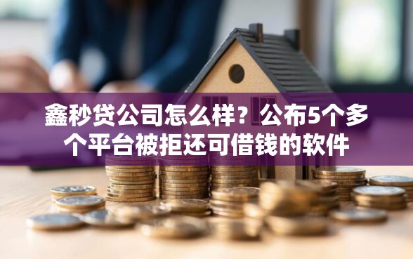 鑫秒贷公司怎么样？公布5个多个平台被拒还可借钱的软件