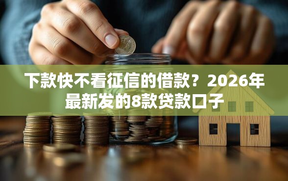 下款快不看征信的借款？2026年最新发的8款贷款口子
