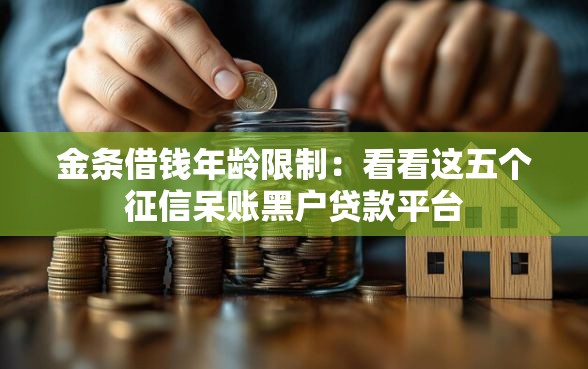 金条借钱年龄限制：看看这五个征信呆账黑户贷款平台