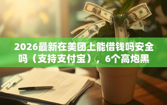 2026最新在美团上能借钱吗安全吗（支持支付宝），6个高炮黑户无私分享
