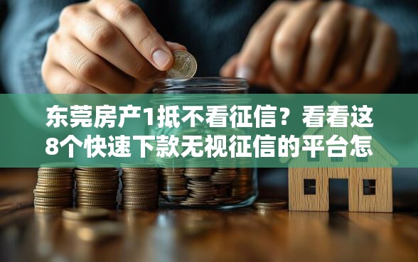 东莞房产1抵不看征信？看看这8个快速下款无视征信的平台怎么样
