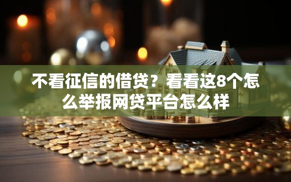 不看征信的借贷？看看这8个怎么举报网贷平台怎么样