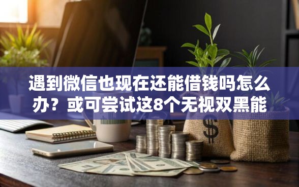 遇到微信也现在还能借钱吗怎么办？或可尝试这8个无视双黑能下的分期贷