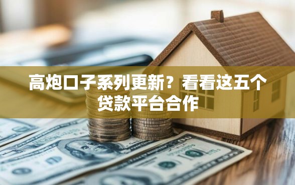 高炮口子系列更新？看看这五个贷款平台合作