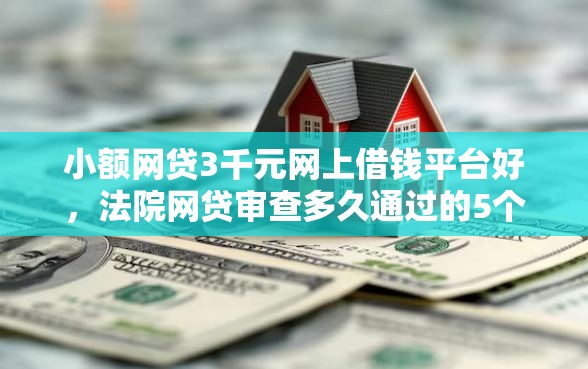 小额网贷3千元网上借钱平台好，法院网贷审查多久通过的5个平台介绍