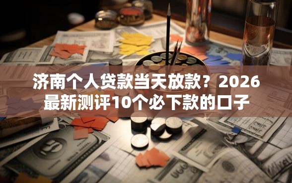 济南个人贷款当天放款？2026最新测评10个必下款的口子