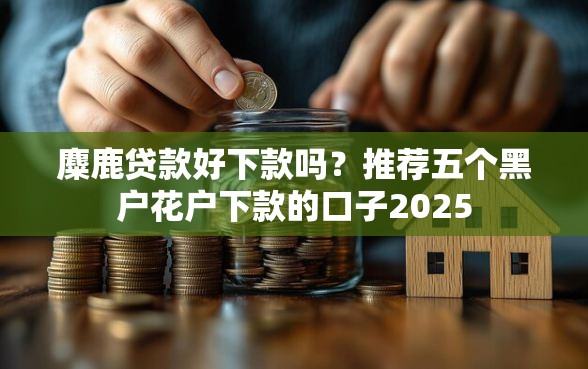 麋鹿贷款好下款吗？推荐五个黑户花户下款的口子2025