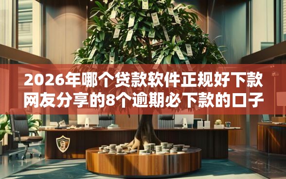 2026年哪个贷款软件正规好下款网友分享的8个逾期必下款的口子我觉得不错！