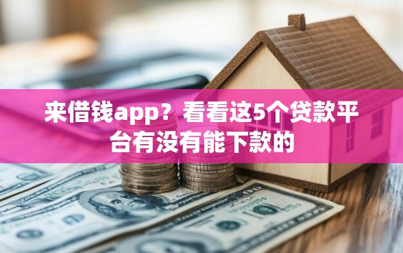 来借钱app？看看这5个贷款平台有没有能下款的